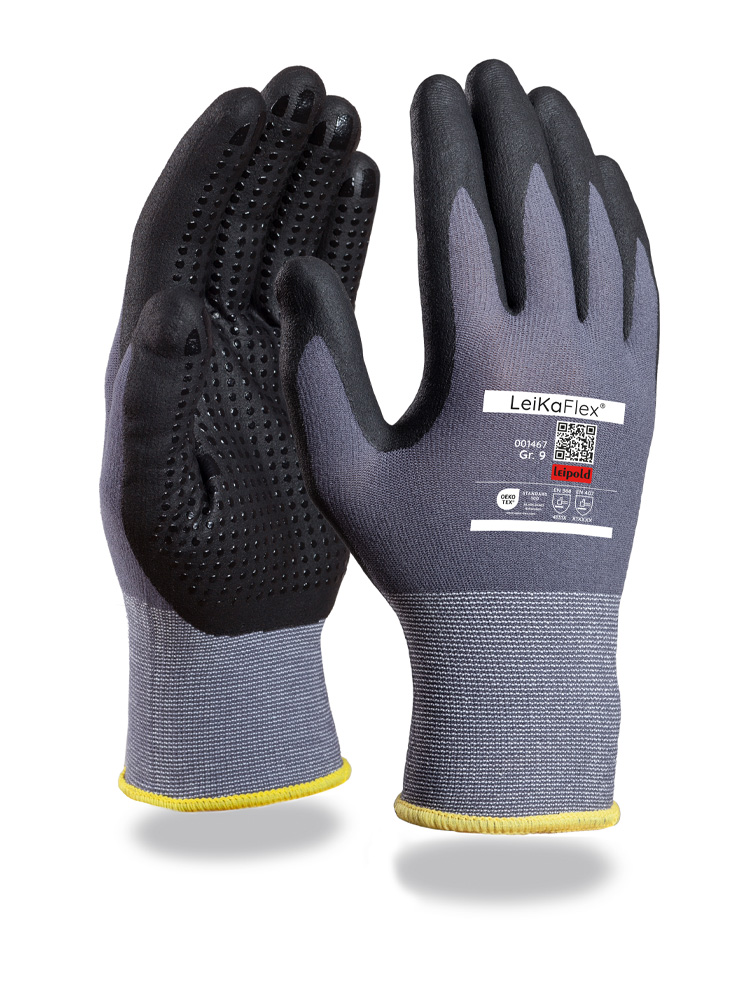 LeiKaFlex® | Feinstrickhandschuh | Nitril-Beschichtung