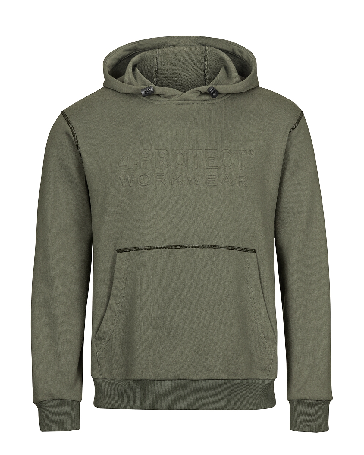 4PROTECT® Brand-Hoodie olive