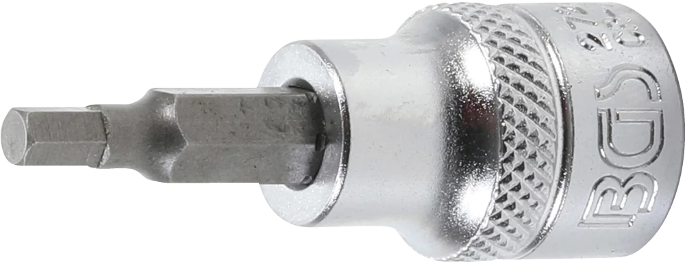 Bit-Einsatz, Antrieb Innenvierkant 10 mm (3/8"), Innensechskant 5/32"