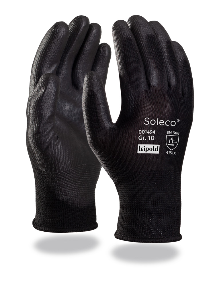 Soleco® | Feinstrickhandschuh | PU-Beschichtung