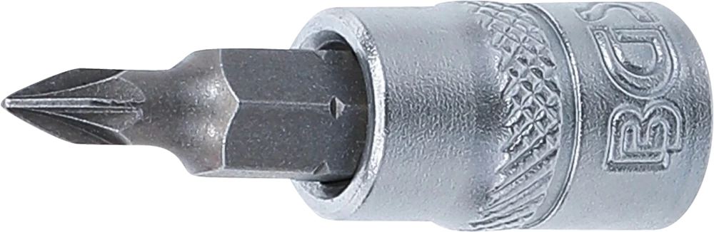 Bit-Einsatz, Antrieb Innenvierkant 6,3 mm (1/4"), Kreuzschlitz PZ0