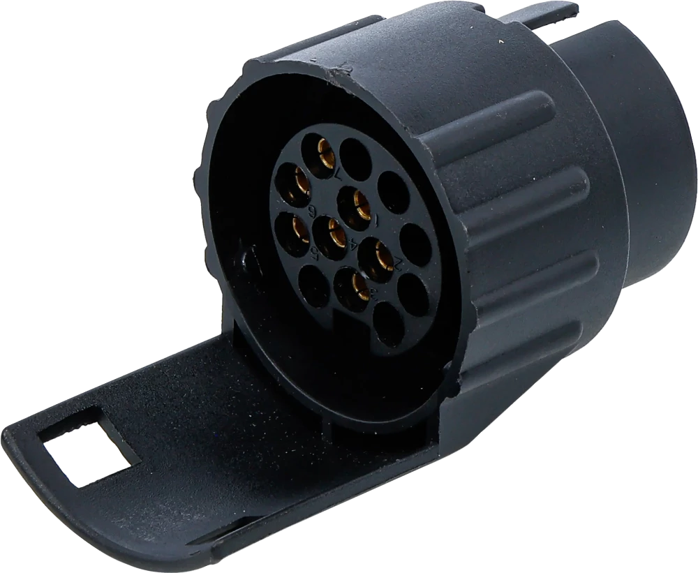 Adapter für Anhängerstecker 12 V, 7-polig auf 13-polig
