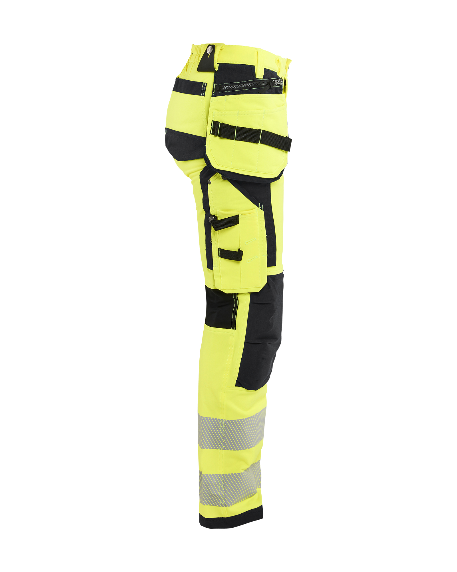 Damen High Vis Arbeitshose 4-Wege-Stretch