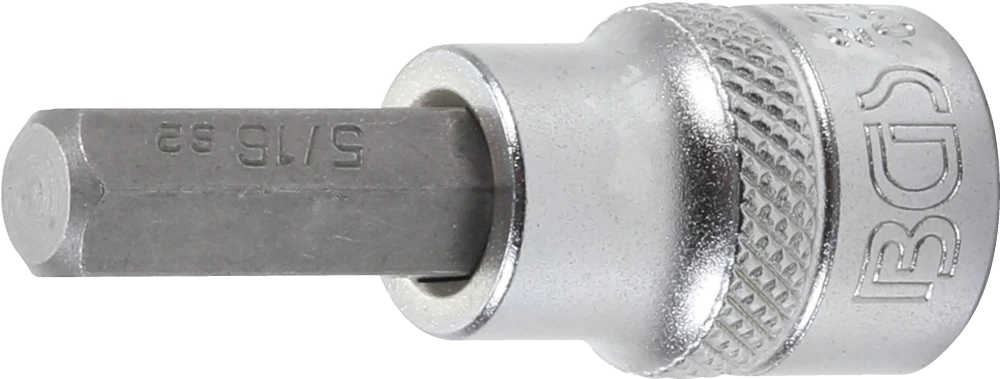 Bit-Einsatz, Antrieb Innenvierkant 10 mm (3/8"), Innensechskant 5/16"