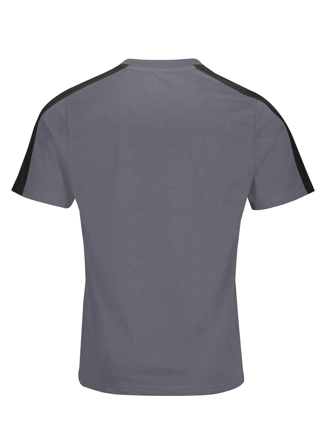 4PROTECT® Brand-T-Shirt grau/schwarz