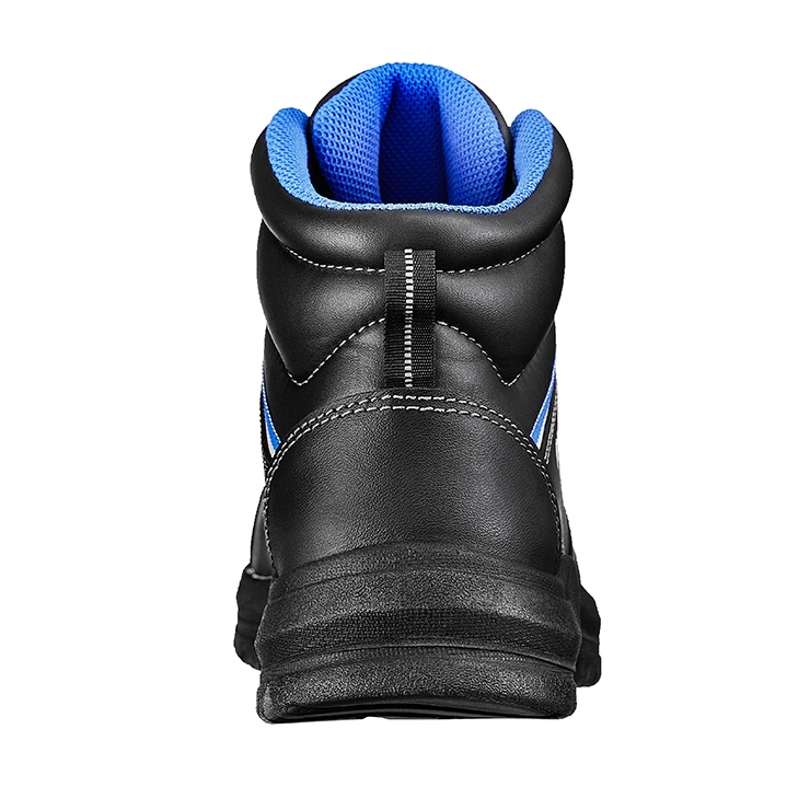 RUNNEX® S2 ESD-Sicherheitsschnürstiefel TeamStar schwarz/blau
