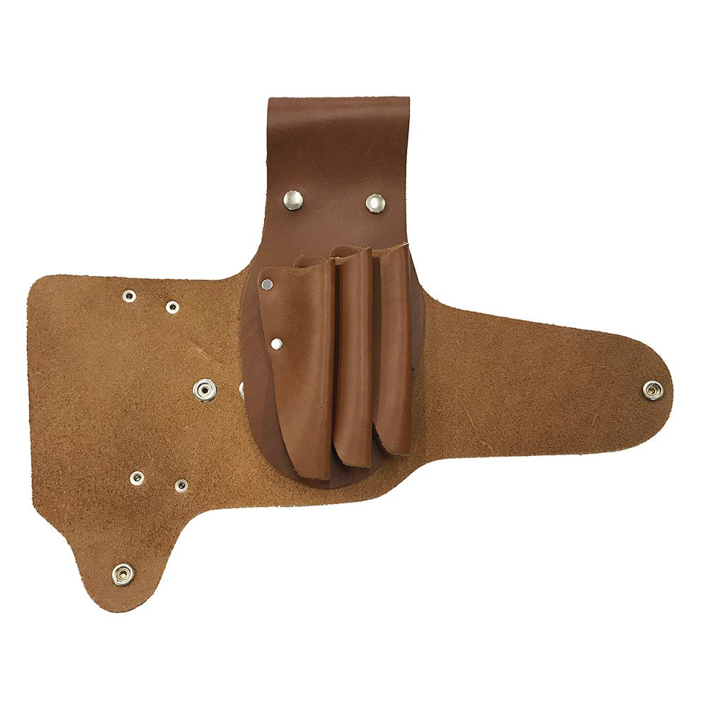 Barbertasche für Scheren cognac
