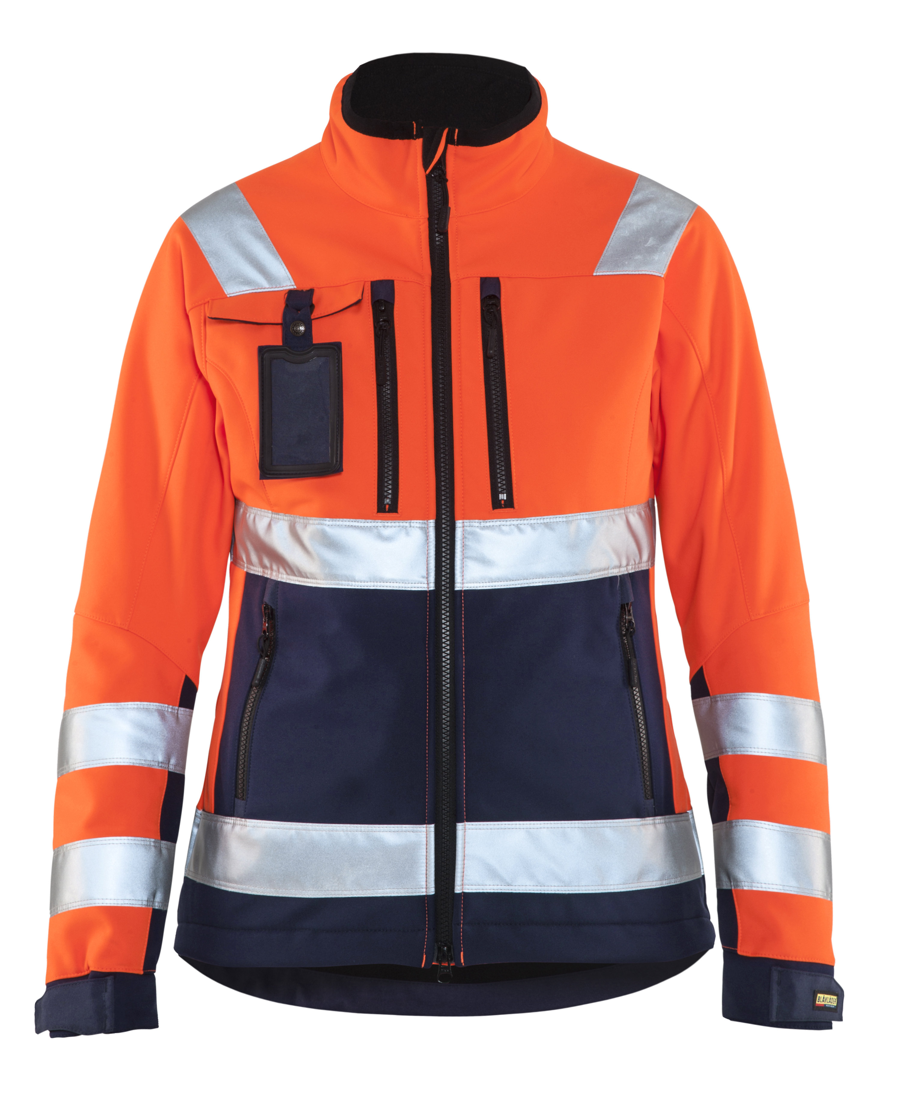 Damen High Vis Softshell Jacke