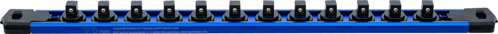Halteschiene für 12 Steckschlüssel-Einsätze, magnetisch, für Antrieb 10 mm (3/8")
