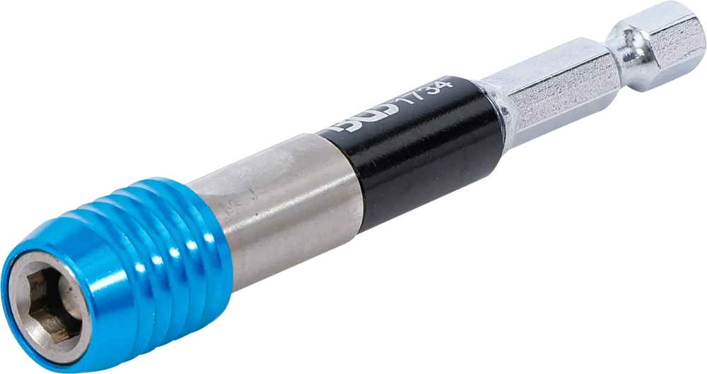 Automatischer Bithalter, Abtrieb Innensechskant 6,3 mm (1/4"), 80 mm