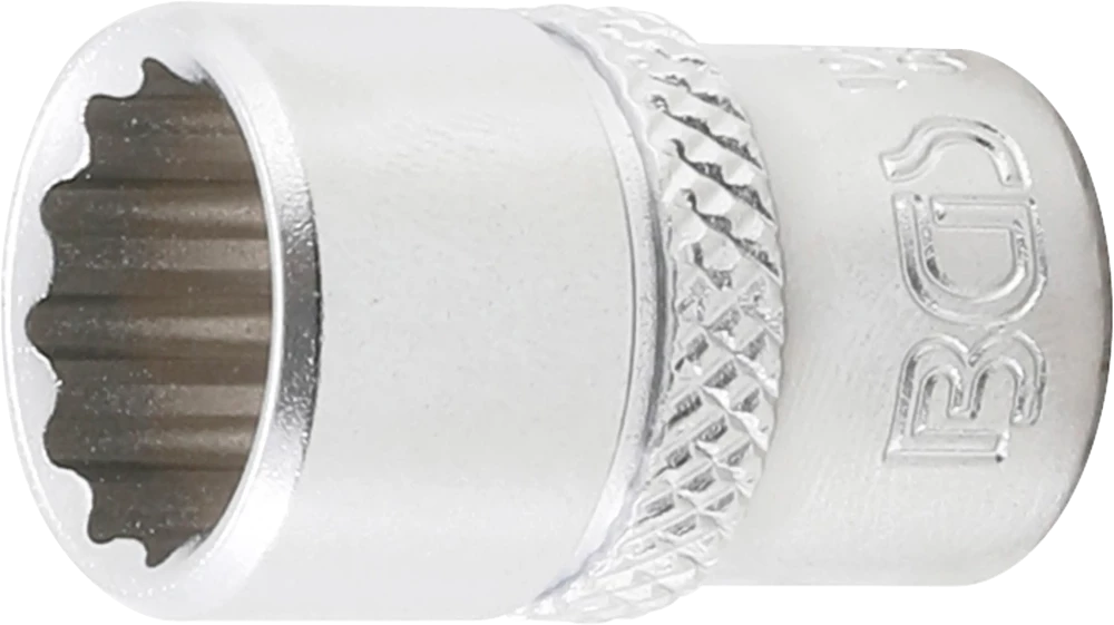 Steckschlüssel-Einsatz Zwölfkant, Antrieb Innenvierkant 6,3 mm (1/4"), SW 7/16"
