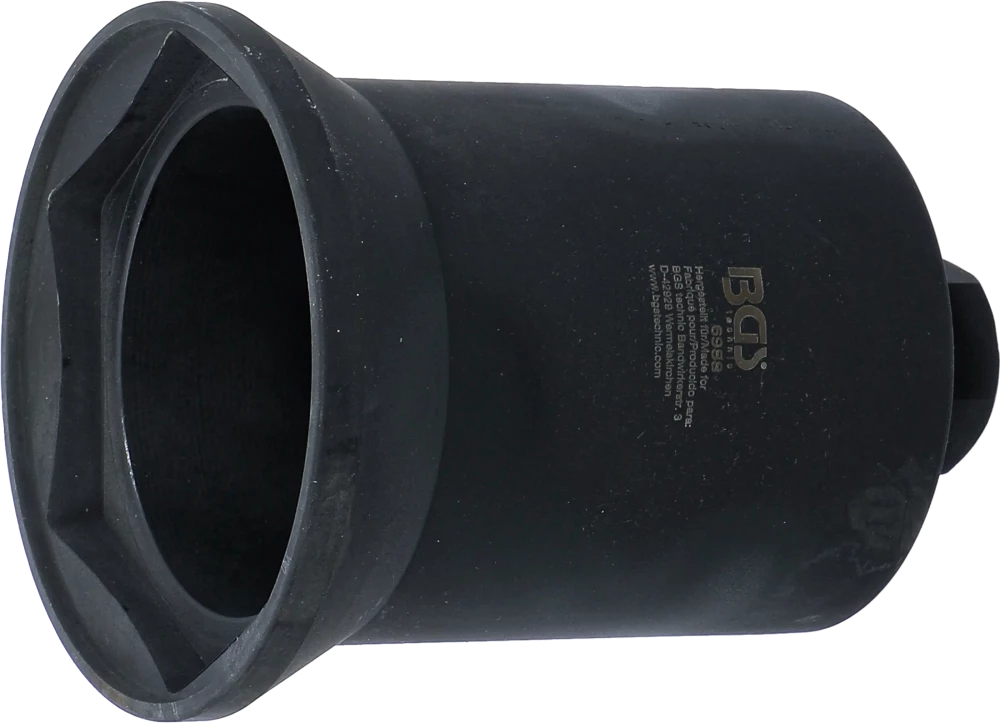 Achsmuttern-Schlüssel, Sechskant, für Mercedes-Benz Anhängerachse, SW 95 mm