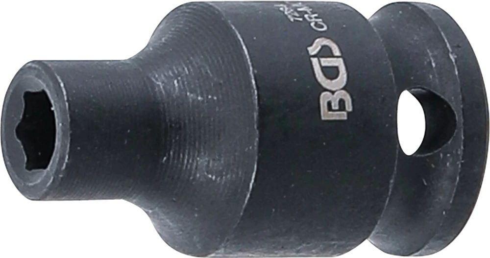 Kraft-Steckschlüssel-Einsatz Sechskant, Antrieb Innenvierkant 6,3 mm (1/4"), SW 4 mm