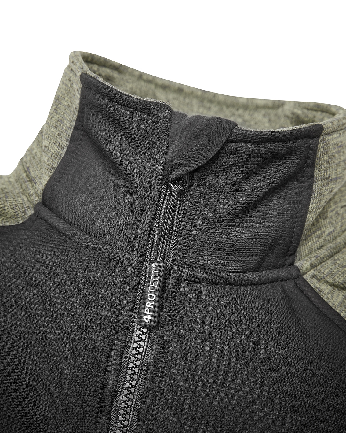 4PROTECT® Hybrid-Jacke schwarz/olive