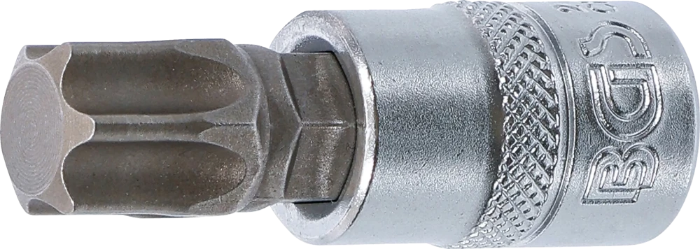 Bit-Einsatz, Antrieb Innenvierkant 10 mm (3/8"), T-Profil (für Torx) T60