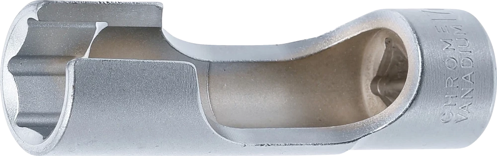 Spezial-Steckschlüssel-Einsatz, geschlitzt, Antrieb Innenvierkant 10 mm (3/8"), SW 17 mm