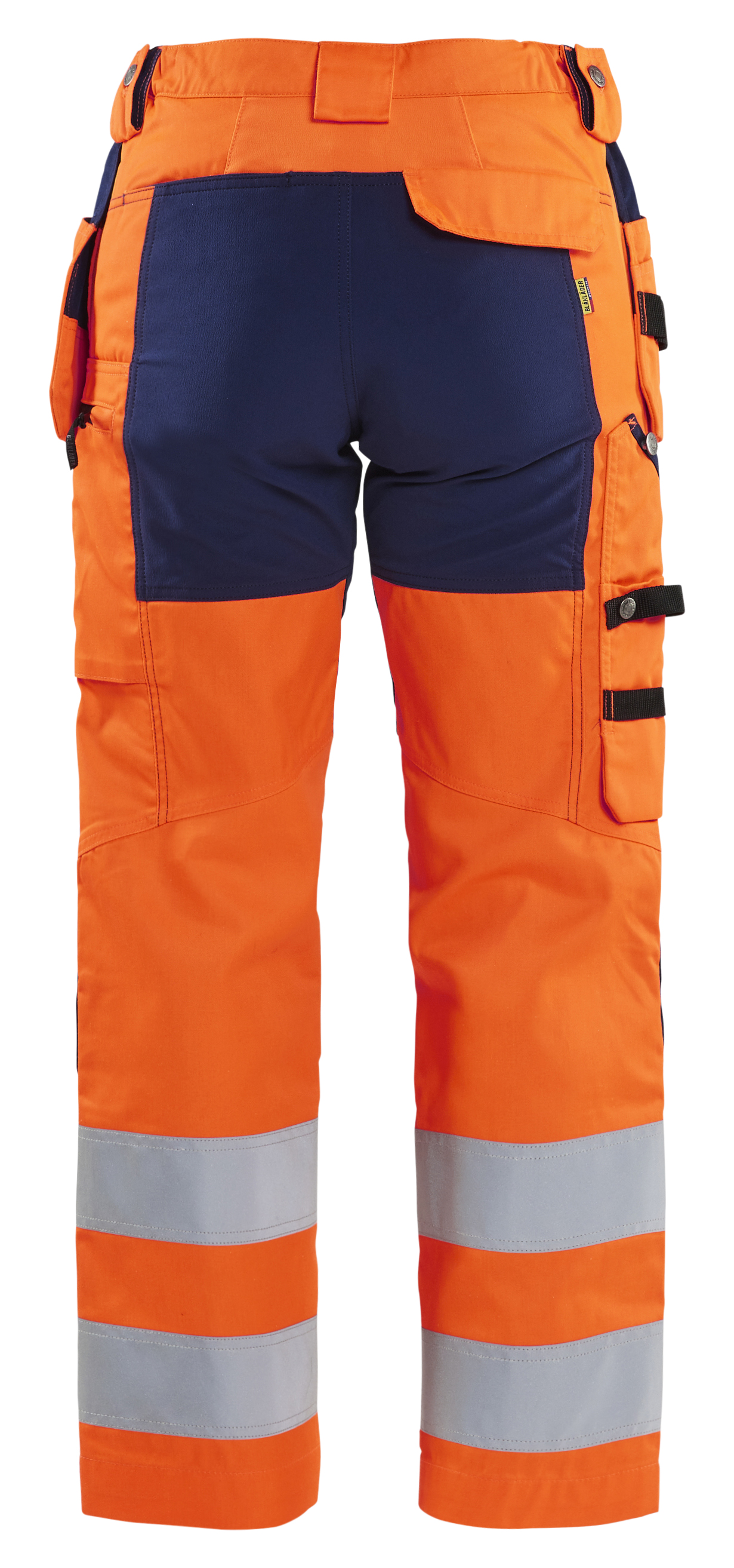 Damen High Vis Arbeitshose mit Stretch