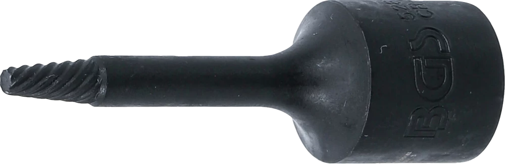 Spiral-Profil-Steckschlüssel-Einsatz / Schraubenausdreher, Antrieb Innenvierkant 10 mm (3/8"), 3 mm