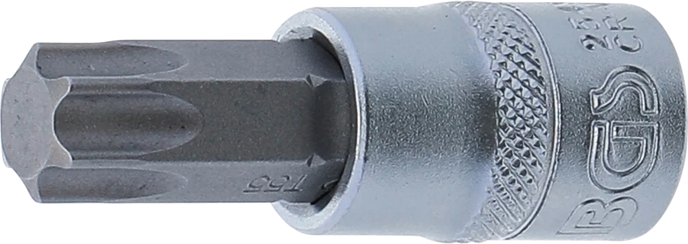 Bit-Einsatz, Antrieb Innenvierkant 10 mm (3/8"), T-Profil (für Torx) T55