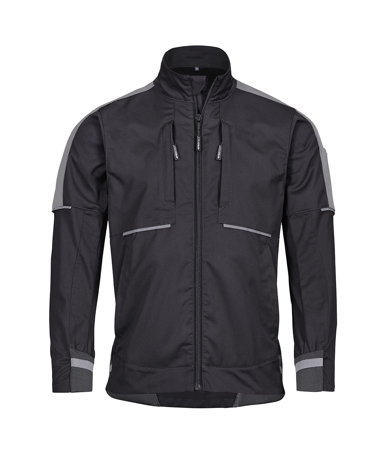 4PROTECT® Workwear Bundjacke schwarz/grau
