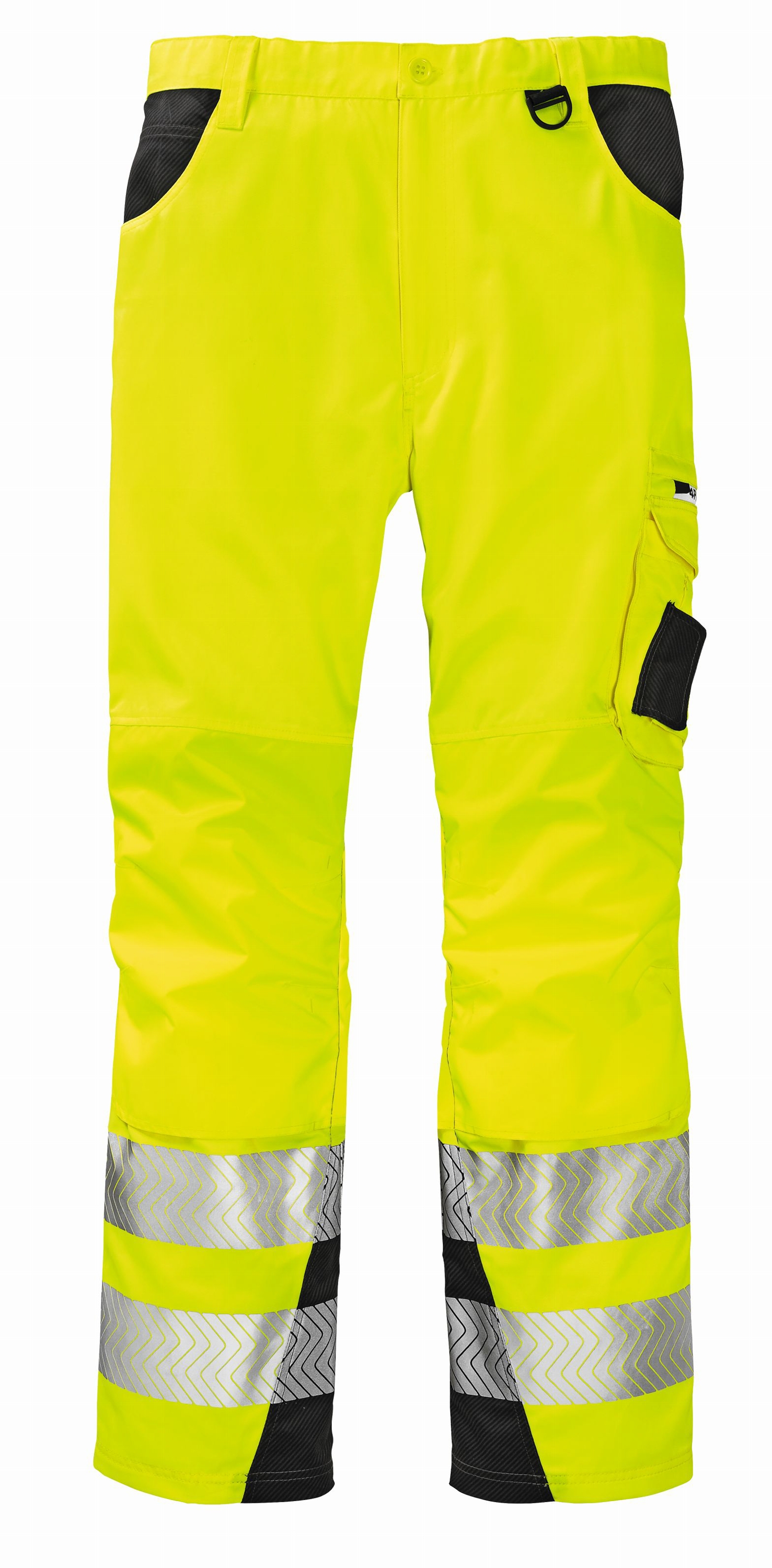 4PROTECT® Warnschutz-Bundhose TENNESSEE leuchtgelb/grau