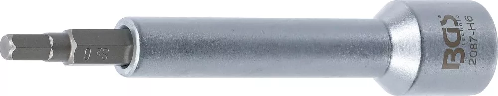 Bit-Einsatz, Antrieb Innenvierkant 12,5 mm (1/2"), Innensechskant 6 mm