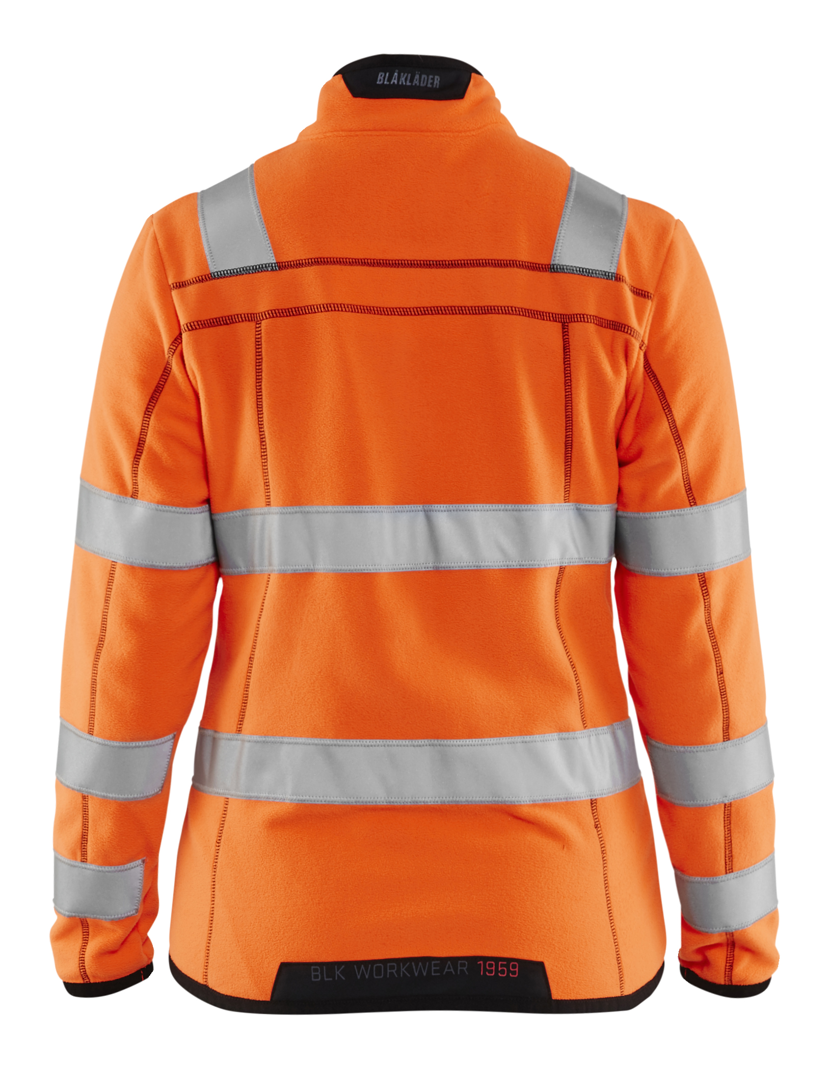 Damen High Vis Microfleece Jacke