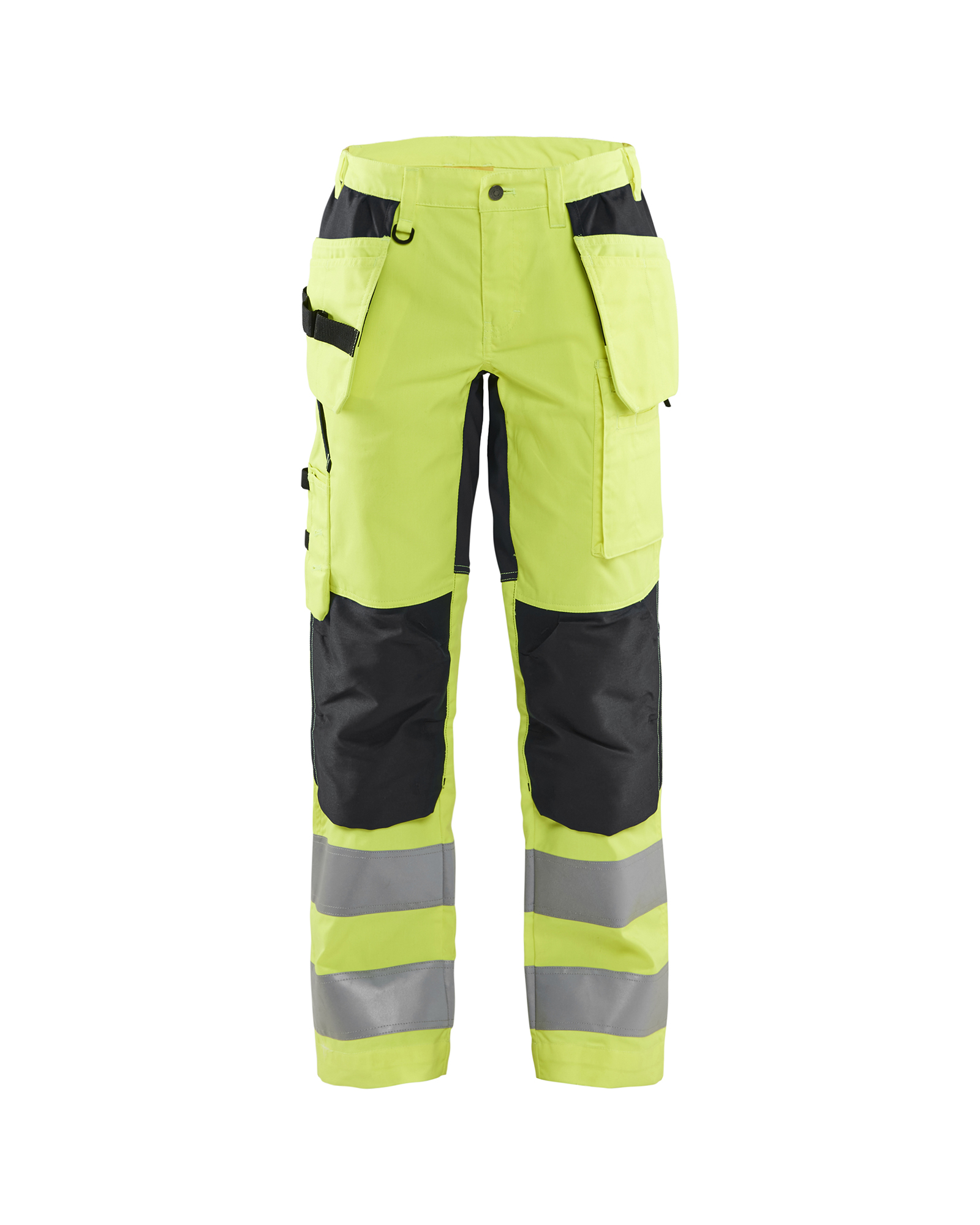 Damen High Vis Arbeitshose mit Stretch
