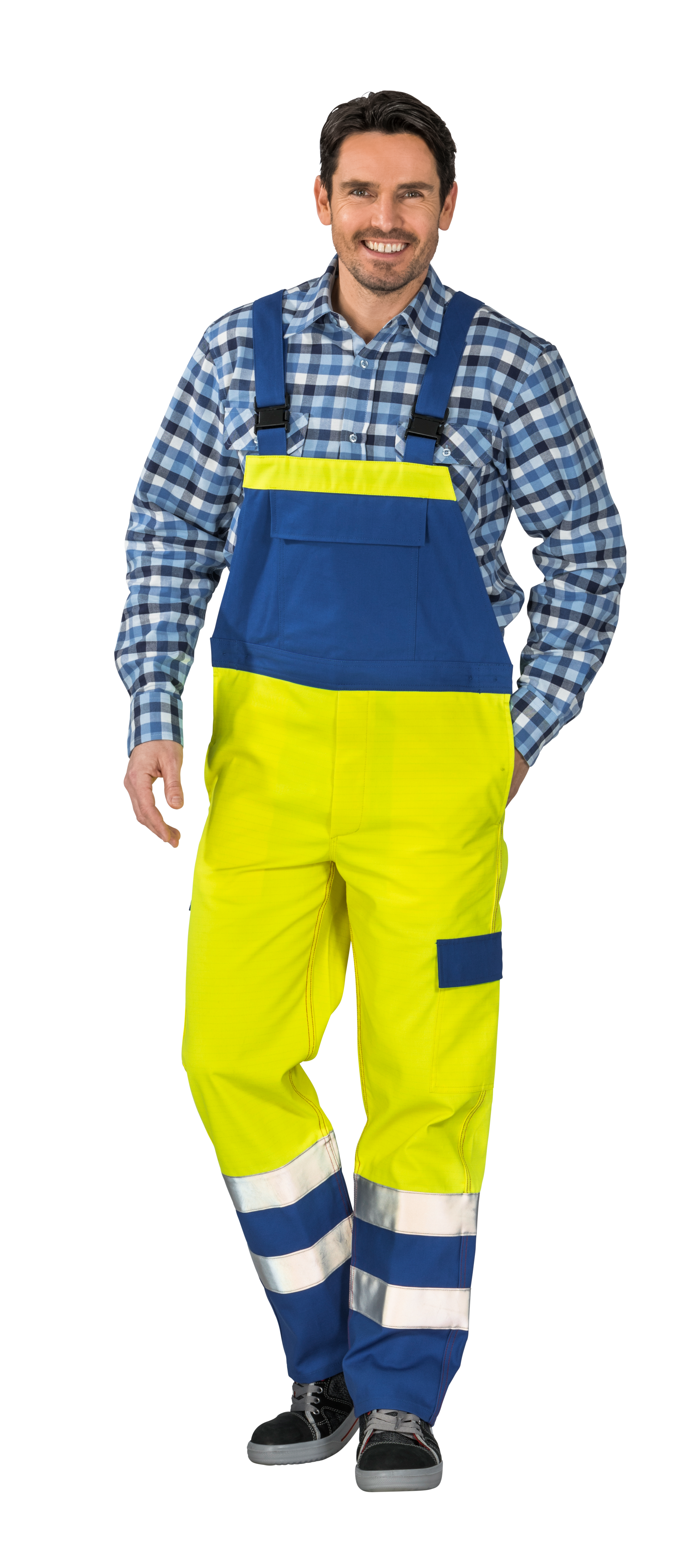 PLANAM Warn Latzhose Major Protect Warnschutz