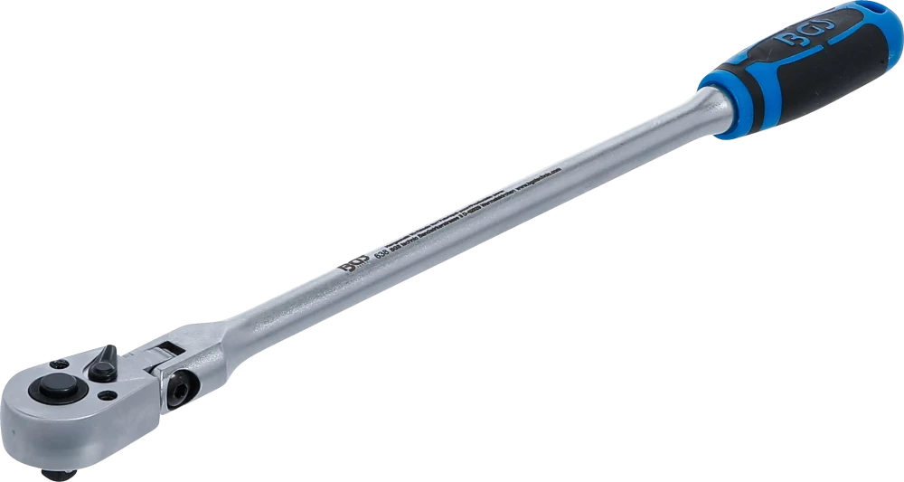 Gelenkknarre, arretierbar, extra lang, Abtrieb Außenvierkant 6,3 mm (1/4"), 304 mm
