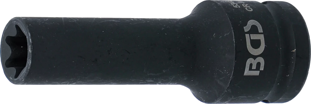 Kraft-Steckschlüssel-Einsatz E-Profil, tief, Antrieb Innenvierkant 20 mm (3/4"), SW E20
