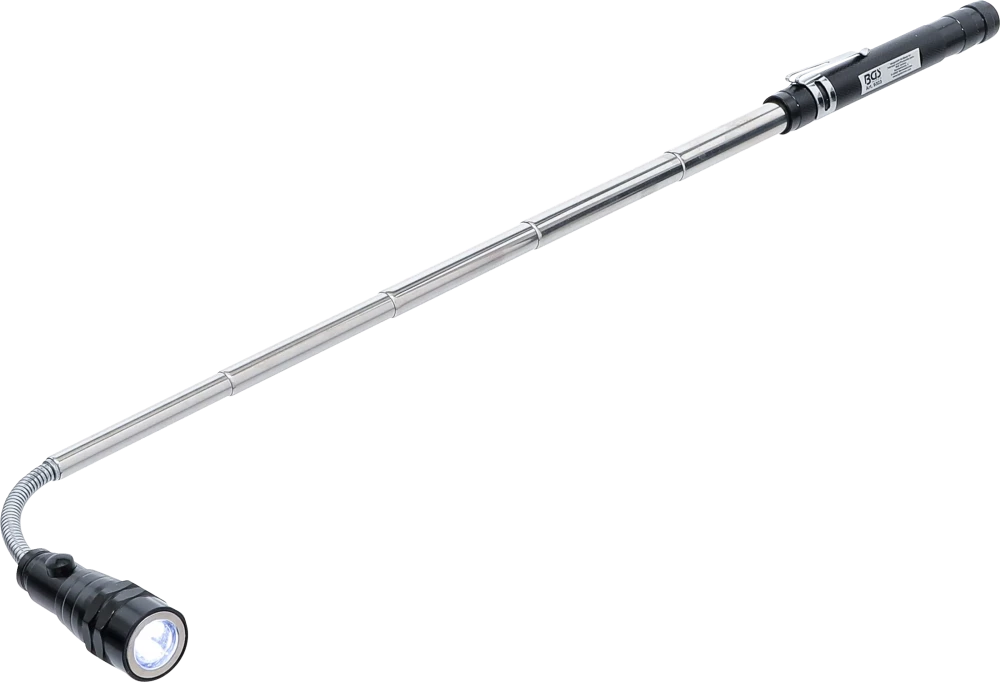 Ausziehbare LED-Leuchte mit Magnetheber, "2-IN-1"