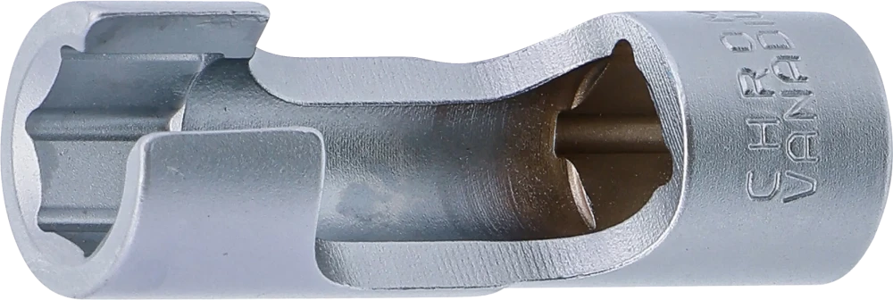 Spezial-Steckschlüssel-Einsatz, geschlitzt, Antrieb Innenvierkant 10 mm (3/8"), SW 11 mm
