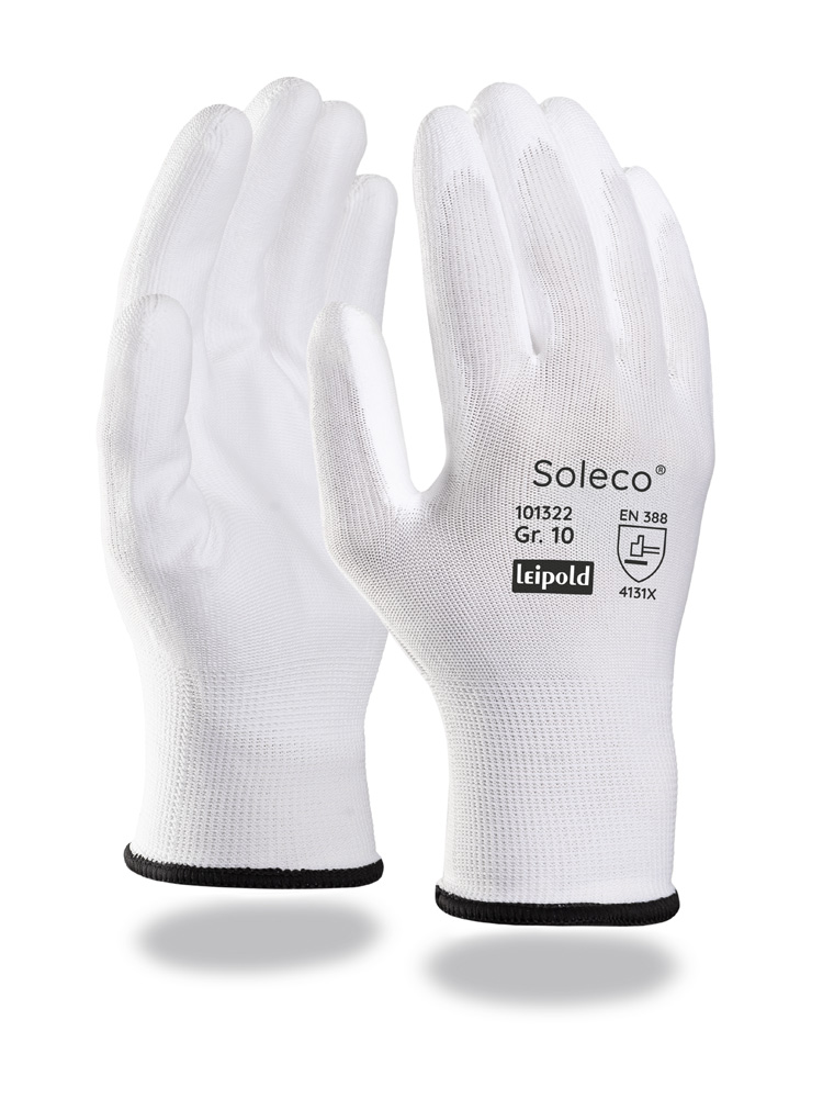 Soleco® | Feinstrickhandschuh | PU-Beschichtung