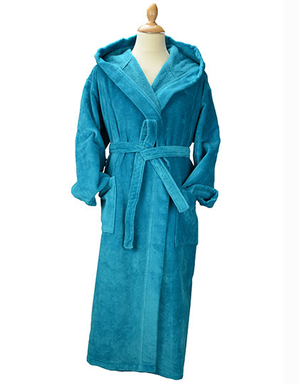 Bademantel – DeLuxe Velour Bathrobe with hood