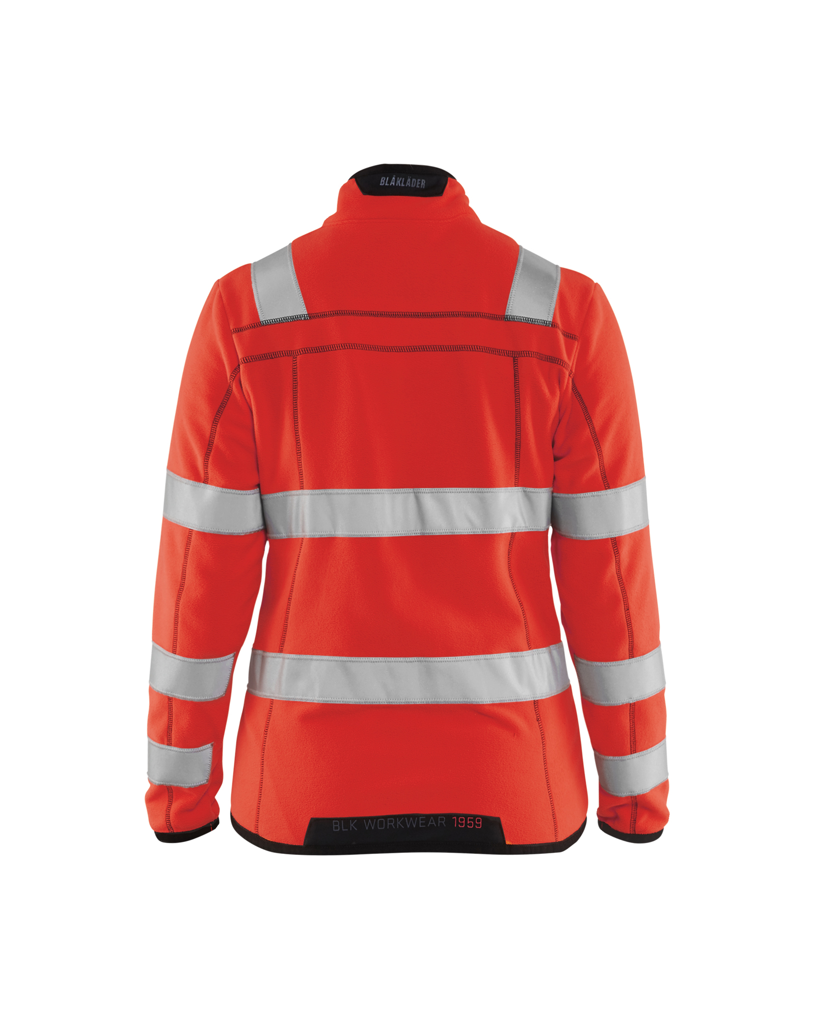 Damen High Vis Microfleece Jacke