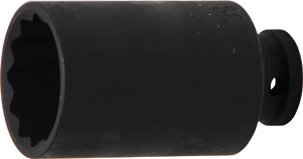 Kraft-Steckschlüssel-Einsatz Zwölfkant, tief, Antrieb Innenvierkant 12,5 mm (1/2"), SW 35 mm