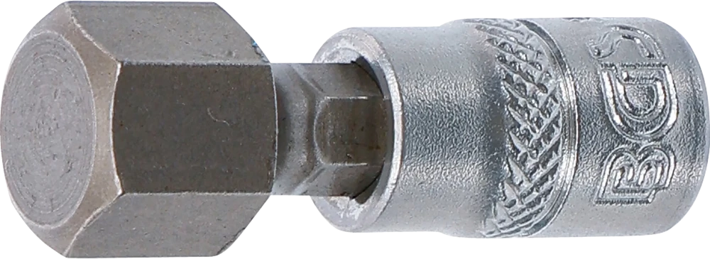 Bit-Einsatz, Antrieb Innenvierkant 6,3 mm (1/4"), Innensechskant 12 mm