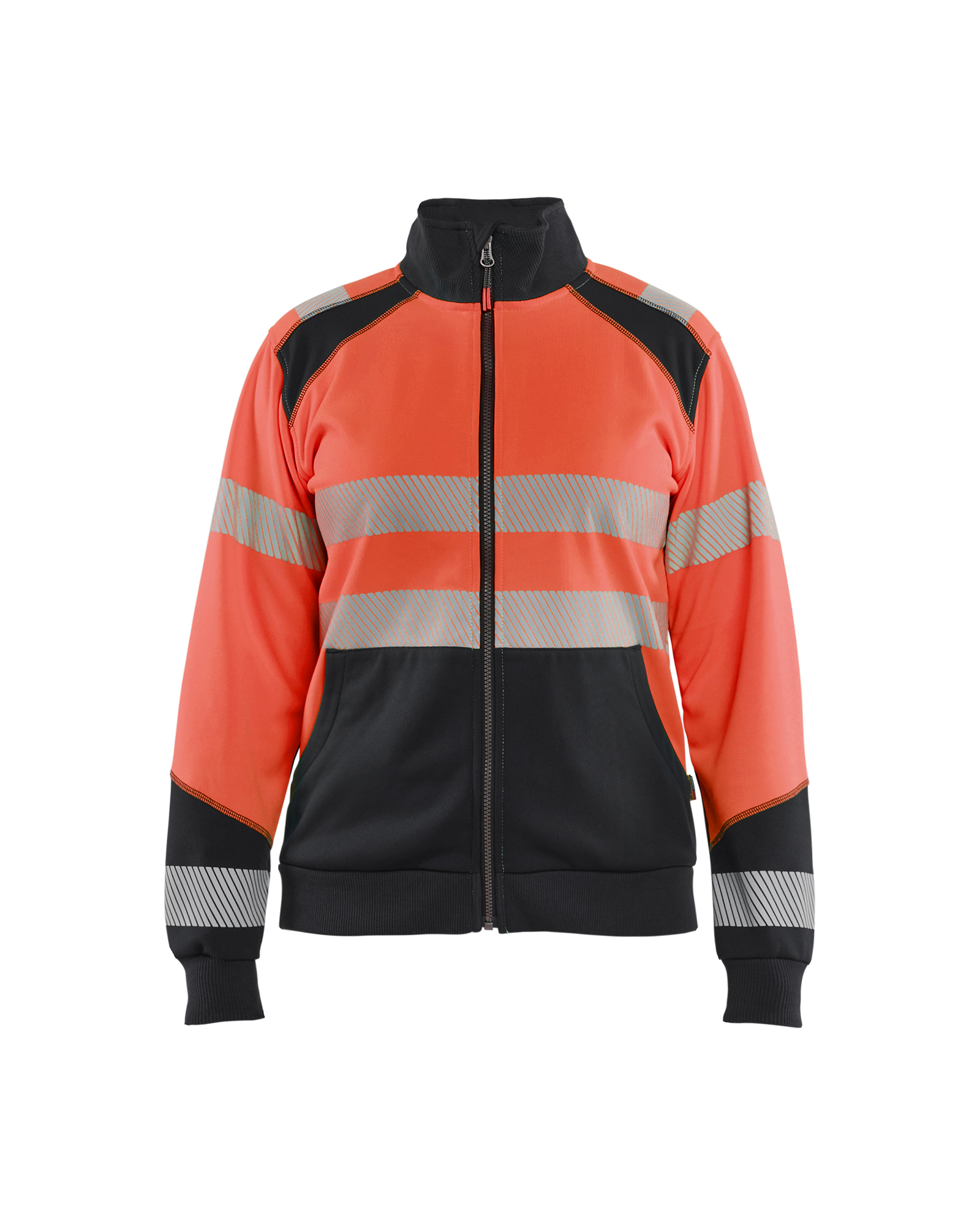 Damen High Vis Sweatjacke