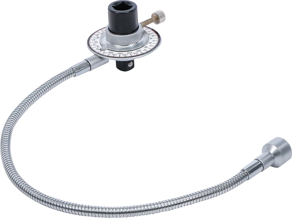 Drehwinkel-Messgerät mit Magnetarm, Antrieb Innenvierkant 12,5 mm (1/2")