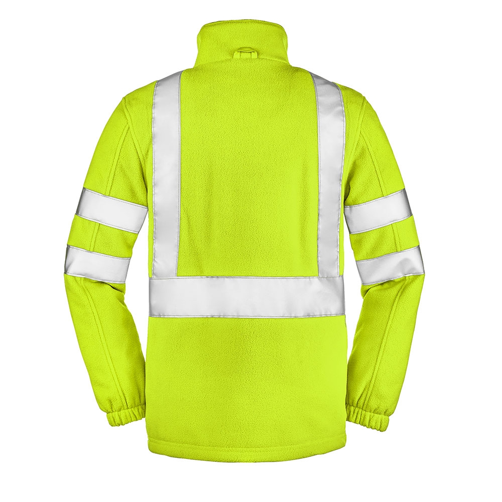4PROTECT® Warnschutz-Fleecejacke SEATTLE leuchtgelb