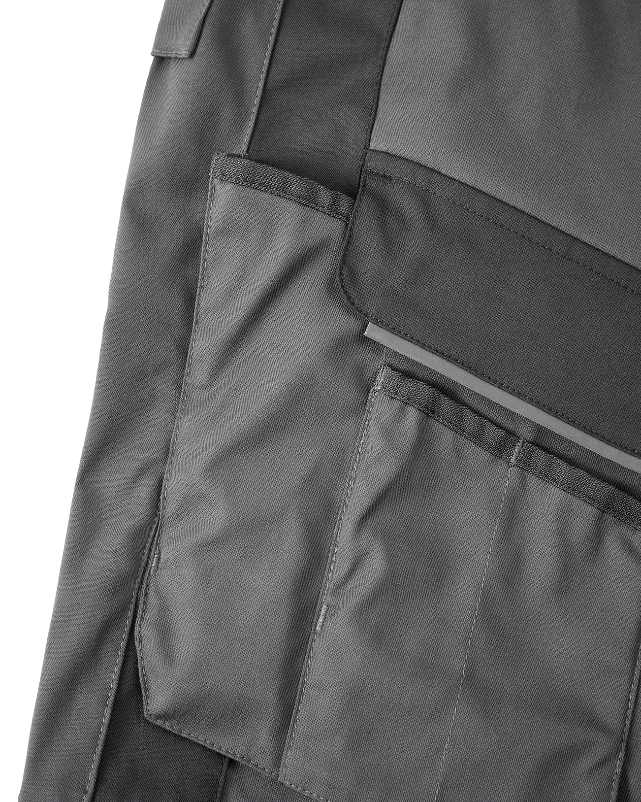4PROTECT® Workwear Damen-Hose grau/schwarz