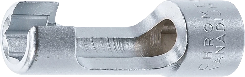 Spezial-Steckschlüssel-Einsatz, geschlitzt, Antrieb Innenvierkant 10 mm (3/8"), SW 9 mm