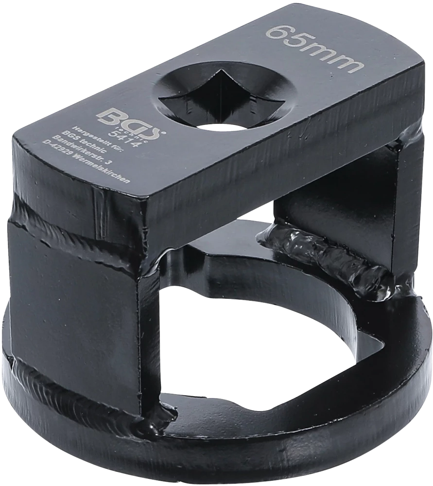 Achsmuttern-/Radkapsel-Schlüssel, für BPW-Achsen, SW 65 mm