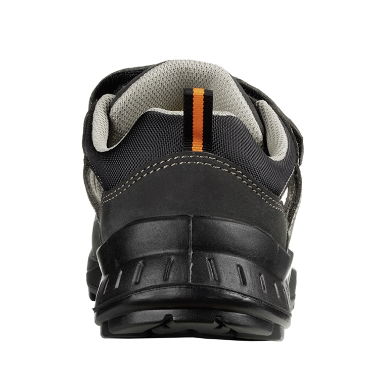 RUNNEX® S1-Sicherheitsklettsandalen TeamStar schwarz/orange
