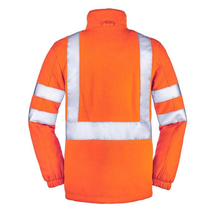 4PROTECT® Warnschutz-Fleecejacke SEATTLE leuchtorange