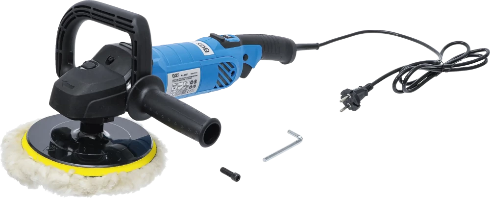 Elektro-Poliermaschine, max. 3000 U/min, 1300 W, Ø 180 mm