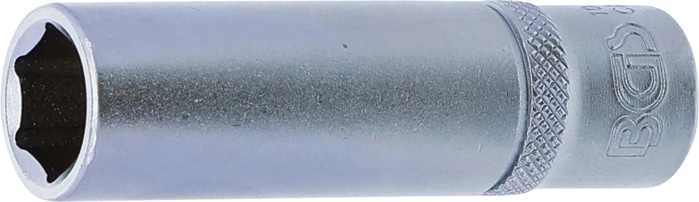 Steckschlüssel-Einsatz Sechskant, tief, Antrieb Innenvierkant 10 mm (3/8"), SW 12 mm