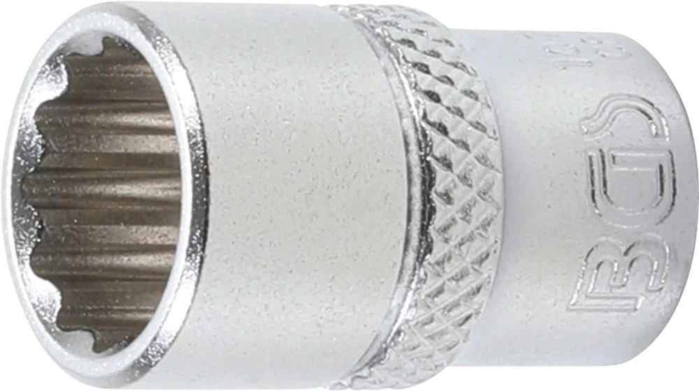 Steckschlüssel-Einsatz Zwölfkant, Antrieb Innenvierkant 6,3 mm (1/4"), SW 11 mm