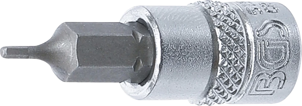 Bit-Einsatz, Antrieb Innenvierkant 6,3 mm (1/4"), Innensechskant 1,5 mm